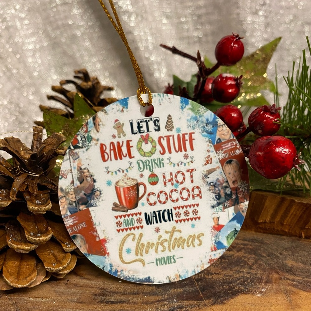 Let’s Bake Stuff Christmas ornament